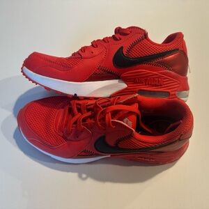Nike Air Max Excee Red and Black Sneakers